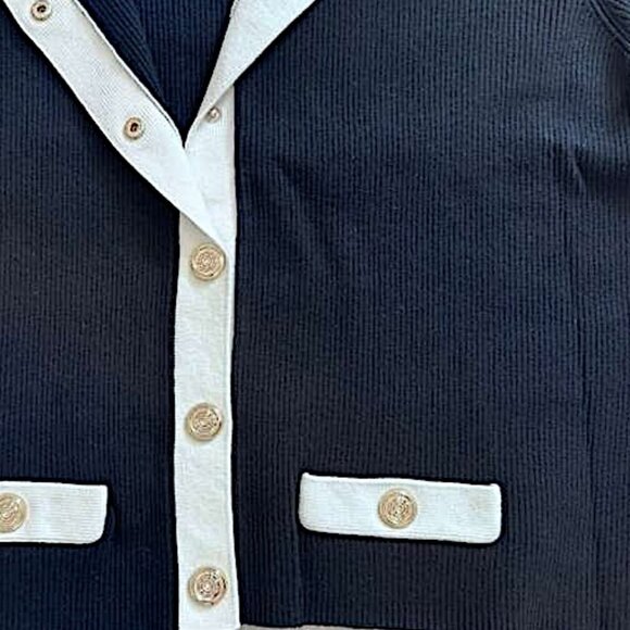 Maje Black Cardigan Brand New Women Authentic - Picture 6 of 7